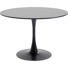 Table Schickeria Black Ø110